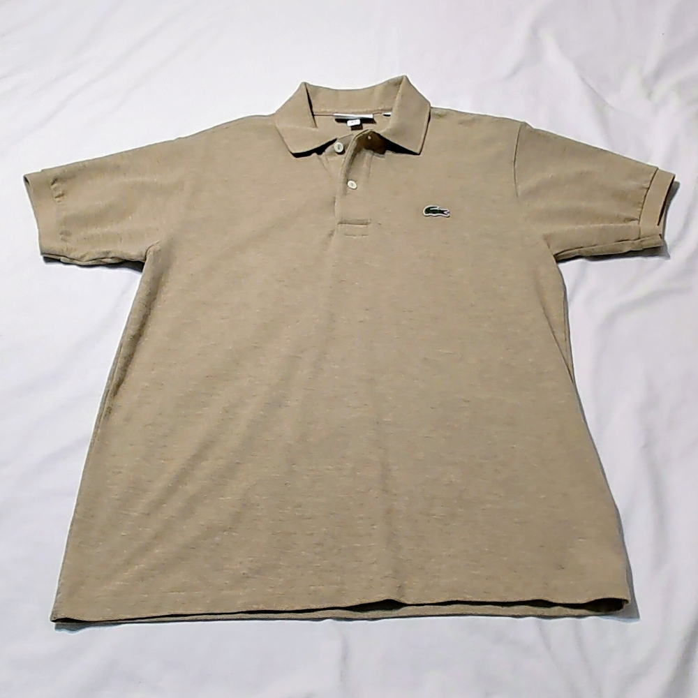 Lacoste Men's Tan Polo Shirt